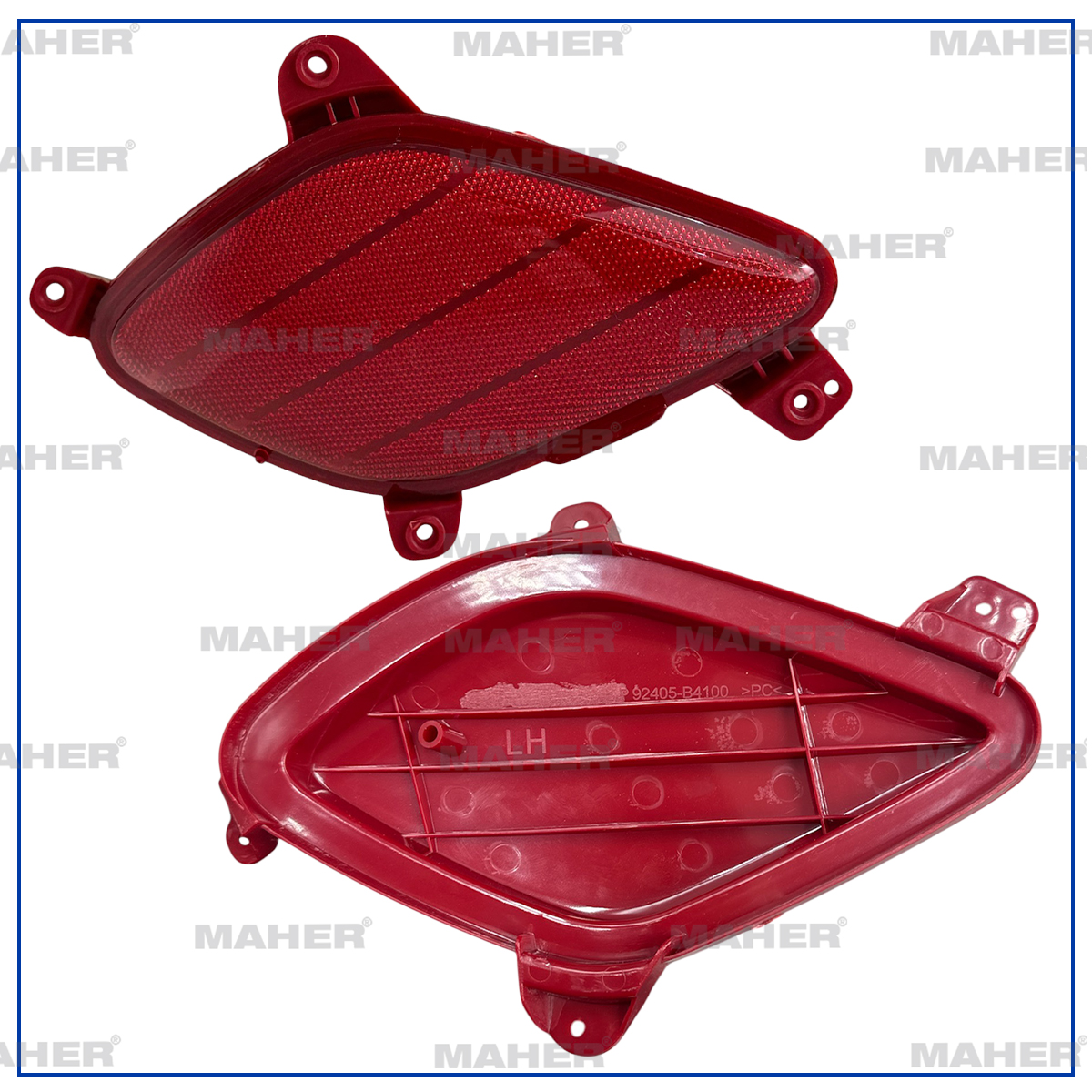 Hyundai I10 Sol Arka Reflektör Tampon 2013-2016 I Sol OEM 92405-B4100 Hyundai I10 Sol Arka Reflektör Tampon 2013-2016 I Sol OEM 92405-B4100
